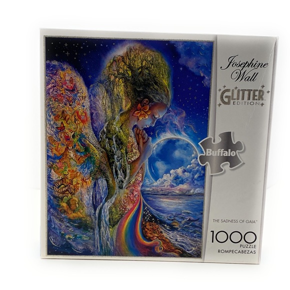 New “ The Sadness Gala” 1000 pc Josephine Wall glitter edition puzzle. - Picture 1 of 3